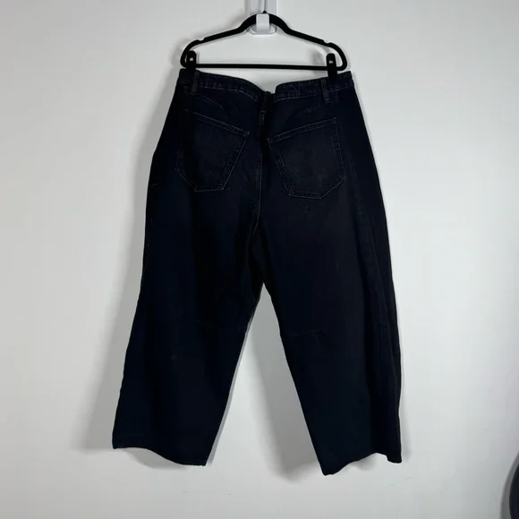 Universal Thread Jeans High Rise Curved Barrel Leg Button Fly NEW - Picture 6 of 12